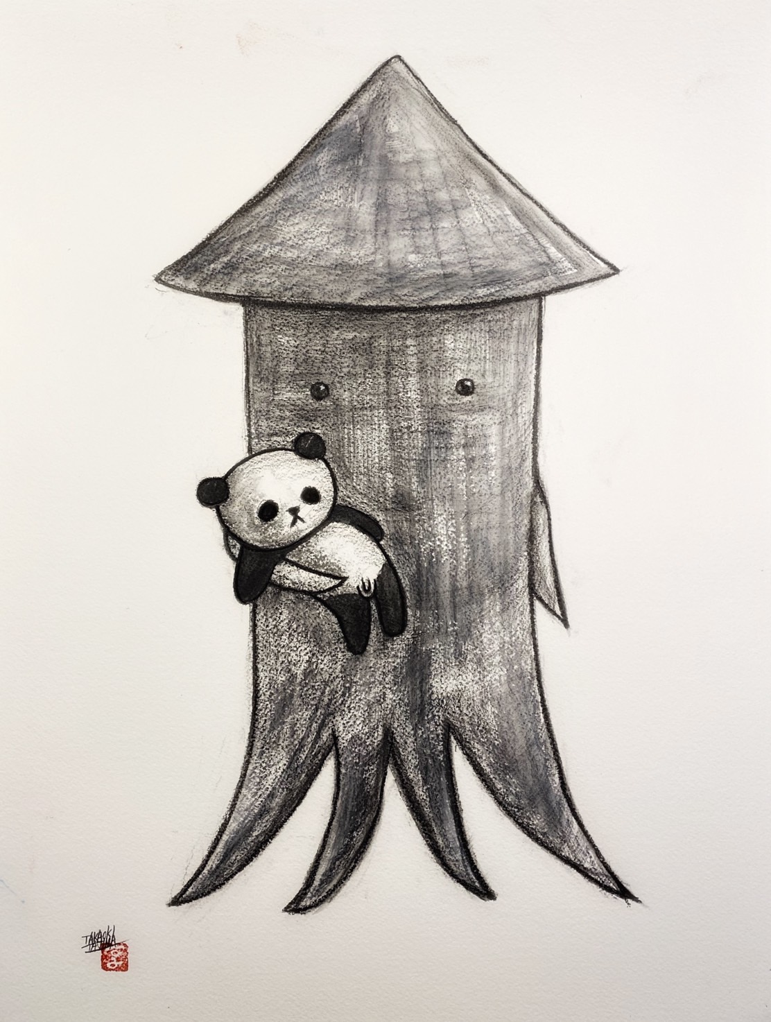 ②田島享央己【doodle Collection】原画 - 絵画